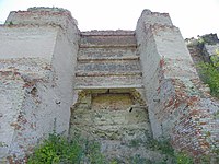 Old lime kilns in Manzhykiv Kut, Ukraine