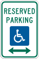 R7-8 Estacionamiento reservado (silla de ruedas)