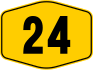 Federal Route 24 shield}}