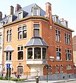 La maison des Quakers sur le square Ambiorix, à partir de 1899