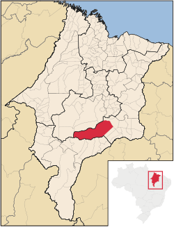 Location in Maranhão