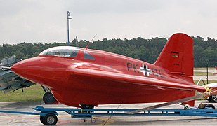 Planeur Messerschmitt Me 163.