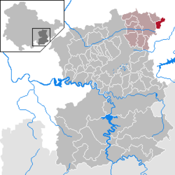 Mittelpöllnitz – Mappa