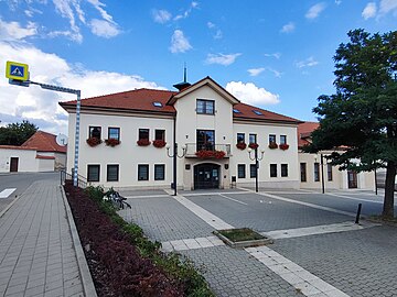 Modřice : hôtel de ville.