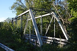 Old bridge along State Route 123