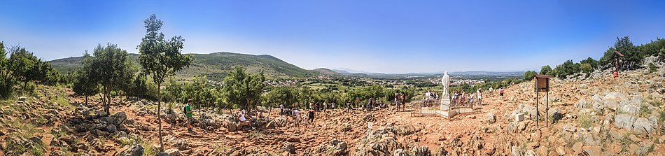 Panoramski pogled na Pobrdo