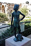 Replica of Verrocchio's David in the Tower of David, Jerusalem