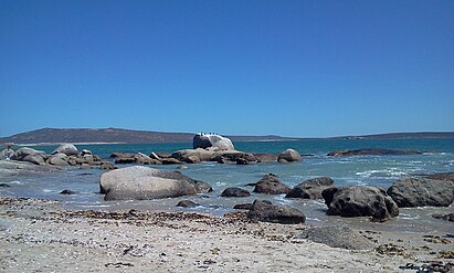 View of the inner bay from Langebaan