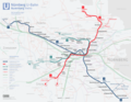 U-Bahn Nürnberg Netzerweiterungen