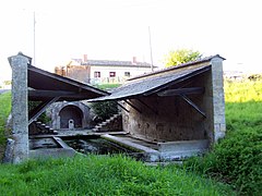 Le lavoir sur la Barboue.