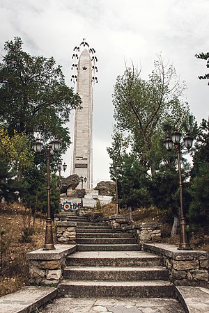 Monumento Le gru bianche a Gunib