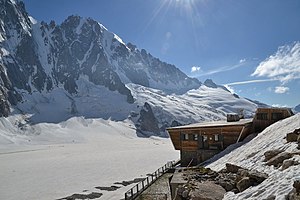 Refuge d’Argentière, CAF, 2771 m