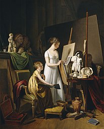 L'Atelier d'un peintre (vers 1800), Washington, National Gallery of Art.