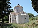 Südostansicht der Kapelle Agia Paraskevi im Amari-Becken auf Kreta