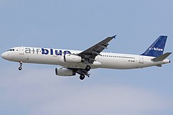 Airbus A321-200 der Airblue