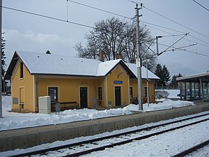 La dernière gare en Autriche, Bernhardsthal