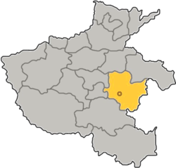 周口市在河南省的地理位置