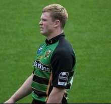 Photo en buste de profil de Chris Ashton