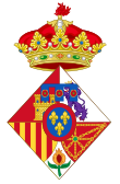 Description de l'image Coat of Infanta Sofía of Spain.svg.