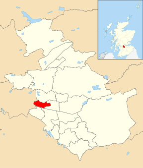 Location of the ward