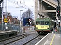 Train passant sous la tribune de Lansdowne Road