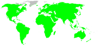 Distribución, en case todo o mundo