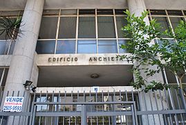 Entrada do Edifício Anchieta.