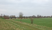 Eisenbahn-Flutbrücke über die Ehle östlich von Magdeburg