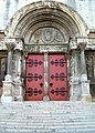 Saint-Gilles (Gard), Abbaye de Saint-Gilles, ferrures des portes.