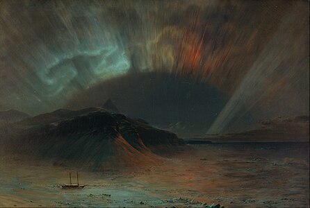 Aurora Borealis, by Frederic Edwin Church