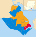 2018 results map