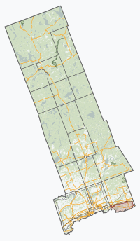 Tweed is located in Hastings County