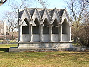 Tomb of Henry Honoré, Graceland Cemetery, Chicago, Illinois, 1906.