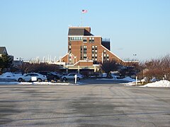 Colonial Hilton Inn (former), Newport, Rhode Island, 1970.