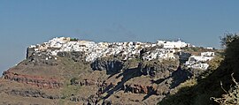 Imerovigli seen from Fira