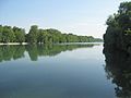 The Isar, my namesake North of Munich.