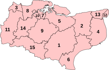 Parliamentary constituencies in Kent (1974–1983)