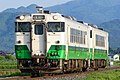 KiHa 40 584 in May 2018, Tohoku livery on Tadami Line