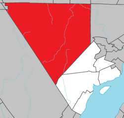 Location within Charlevoix RCM