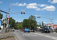 A level crossing