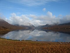 Lochan Fada at the south-eastern shore