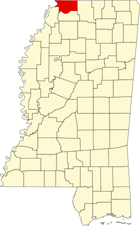 Localisation de Comté de DeSoto(DeSoto County)