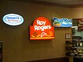 Roy Rogers and Hershey's Ice Cream signs