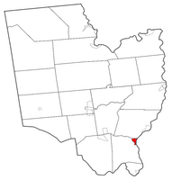 Location within Saratoga County