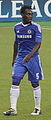 Michael Essien als Spieler des englischen Fußball- clubs FC Chelsea im Oktober 2010