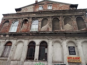 Elevation on Podolska street