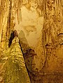 Visage du joueur d'orgue dans la grotte de Neptune (Alghero)