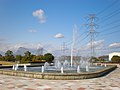 落合公園の噴水（愛知県春日井市）