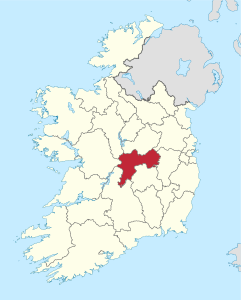 Offaly – Localizzazione