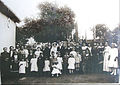 Casamento de Elisa Taddei, ca. 1912, casa da família Taddei, Jundiaí-SP